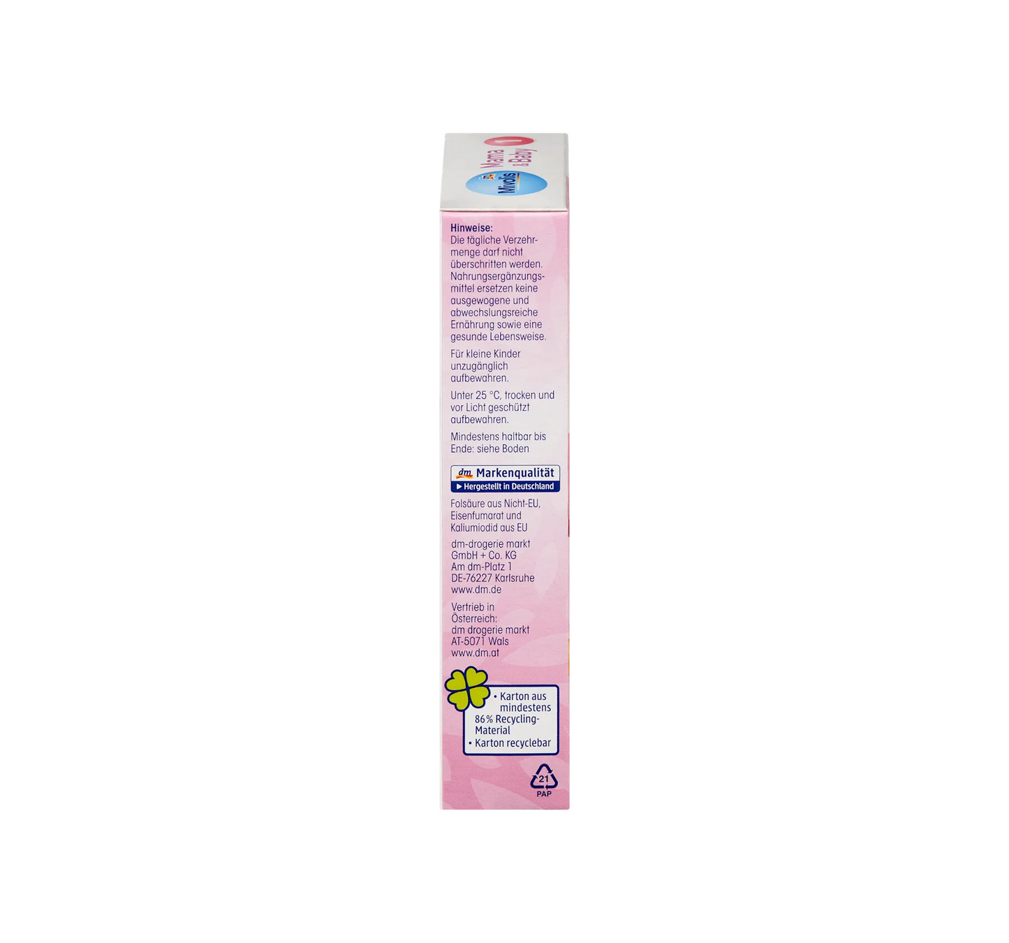 Mama & Baby 1 tablets 30 pcs, 22 g