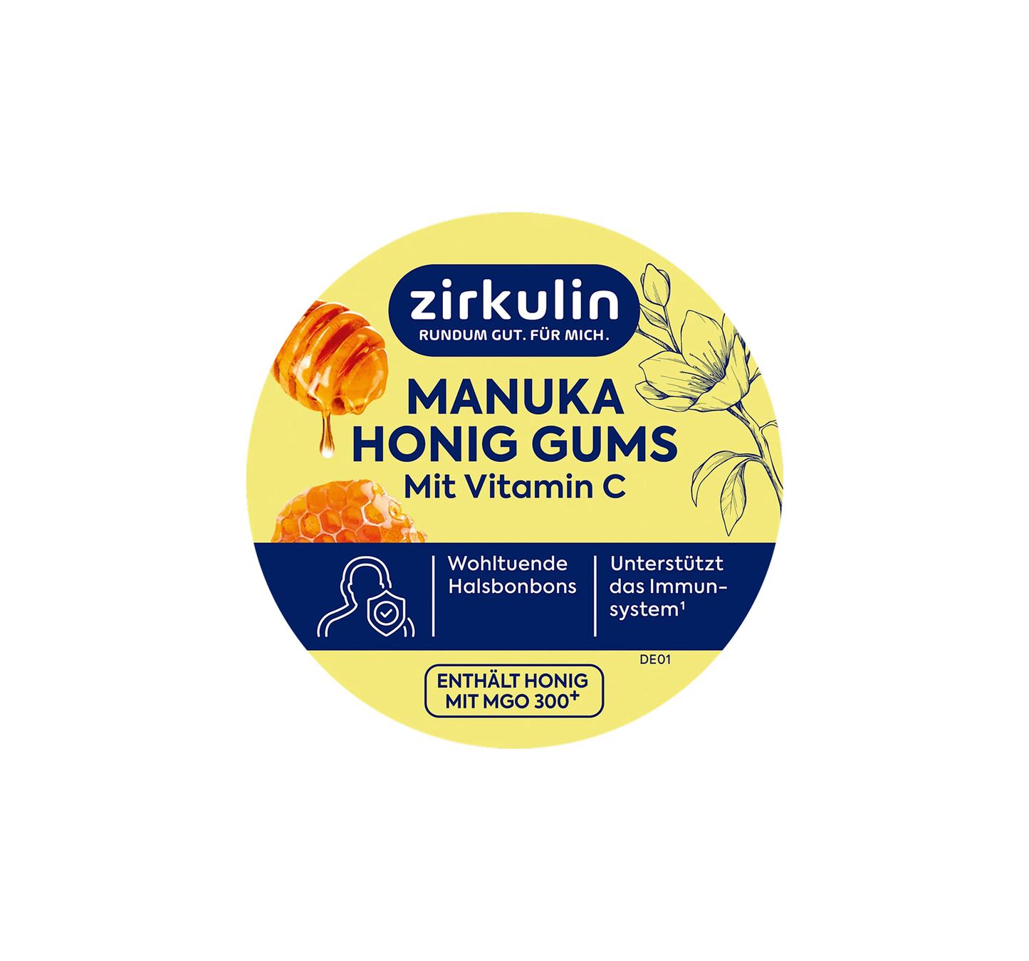Manuka Honey Gums 25 soft gums, 75 g