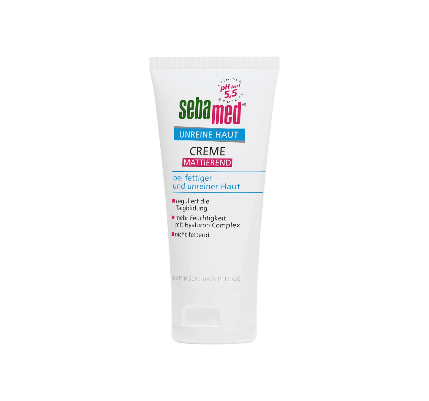 Creme facial matificante para peles impuras, 50 ml