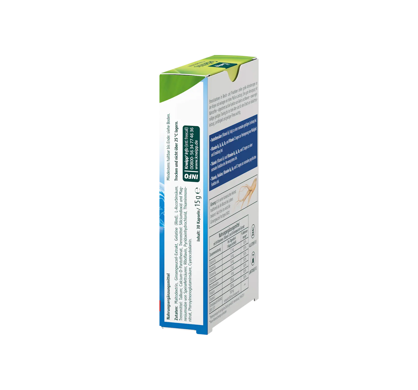 Memory + Concentration Capsules 30 pcs, 15 g