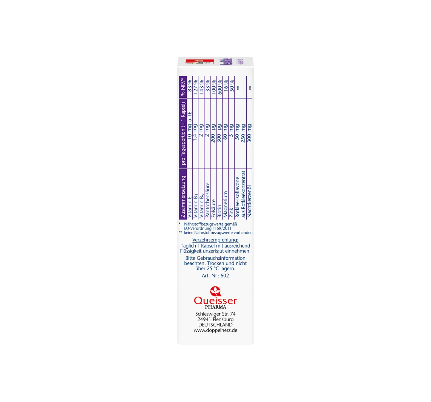 Meno Red Clover + Evening Primrose Oil + Biotin Capsules 30 pcs., 34.4 g