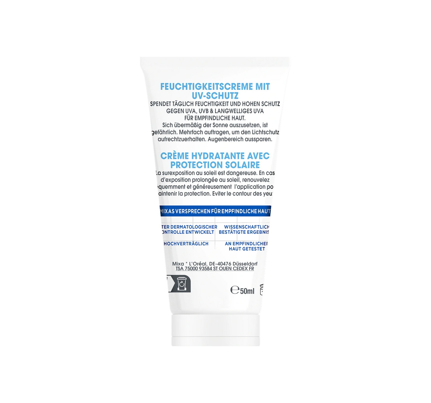 Crema hidratante FPS 50, 50 ml