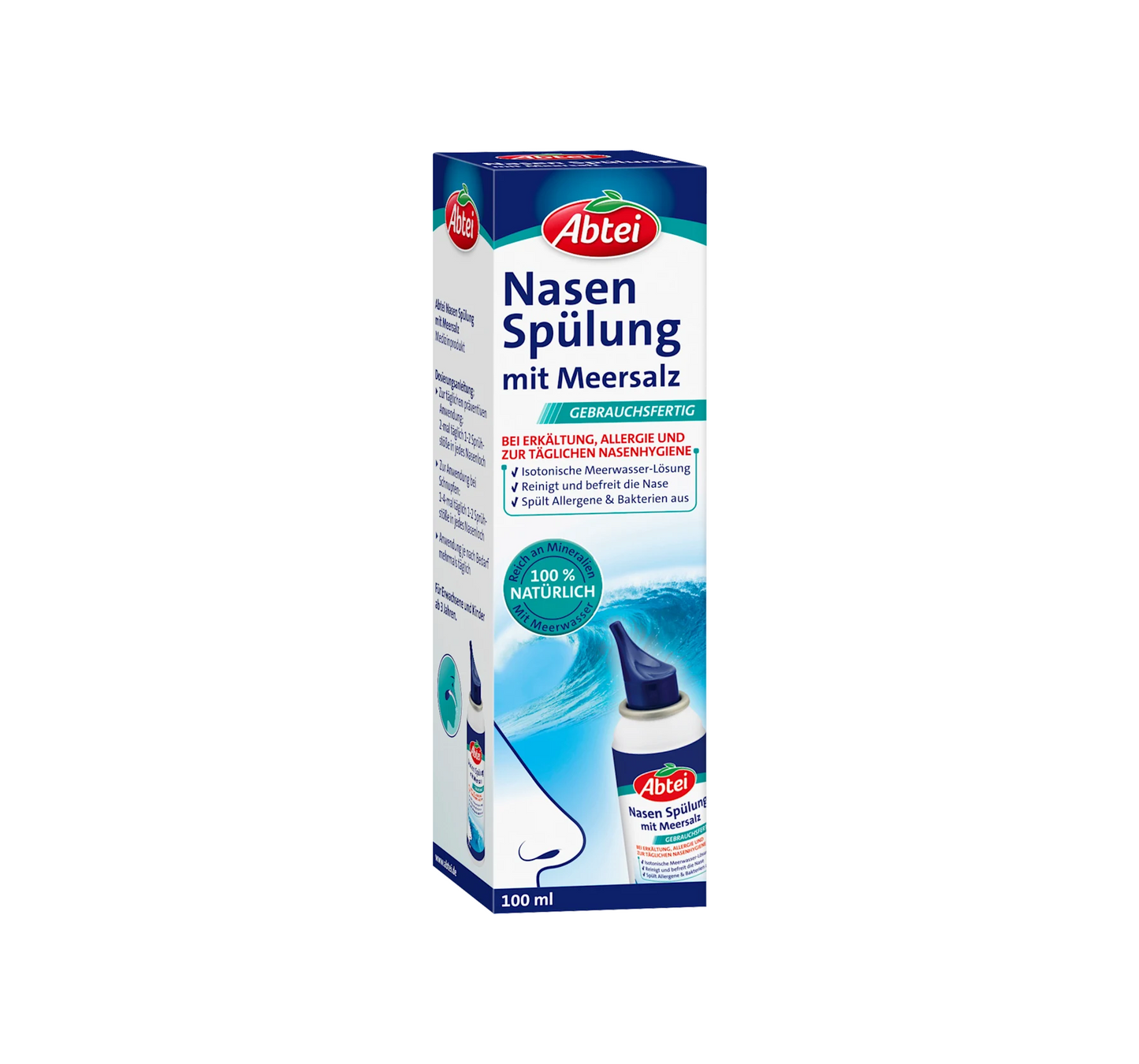 Nasal rinse with sea salt, 100 ml