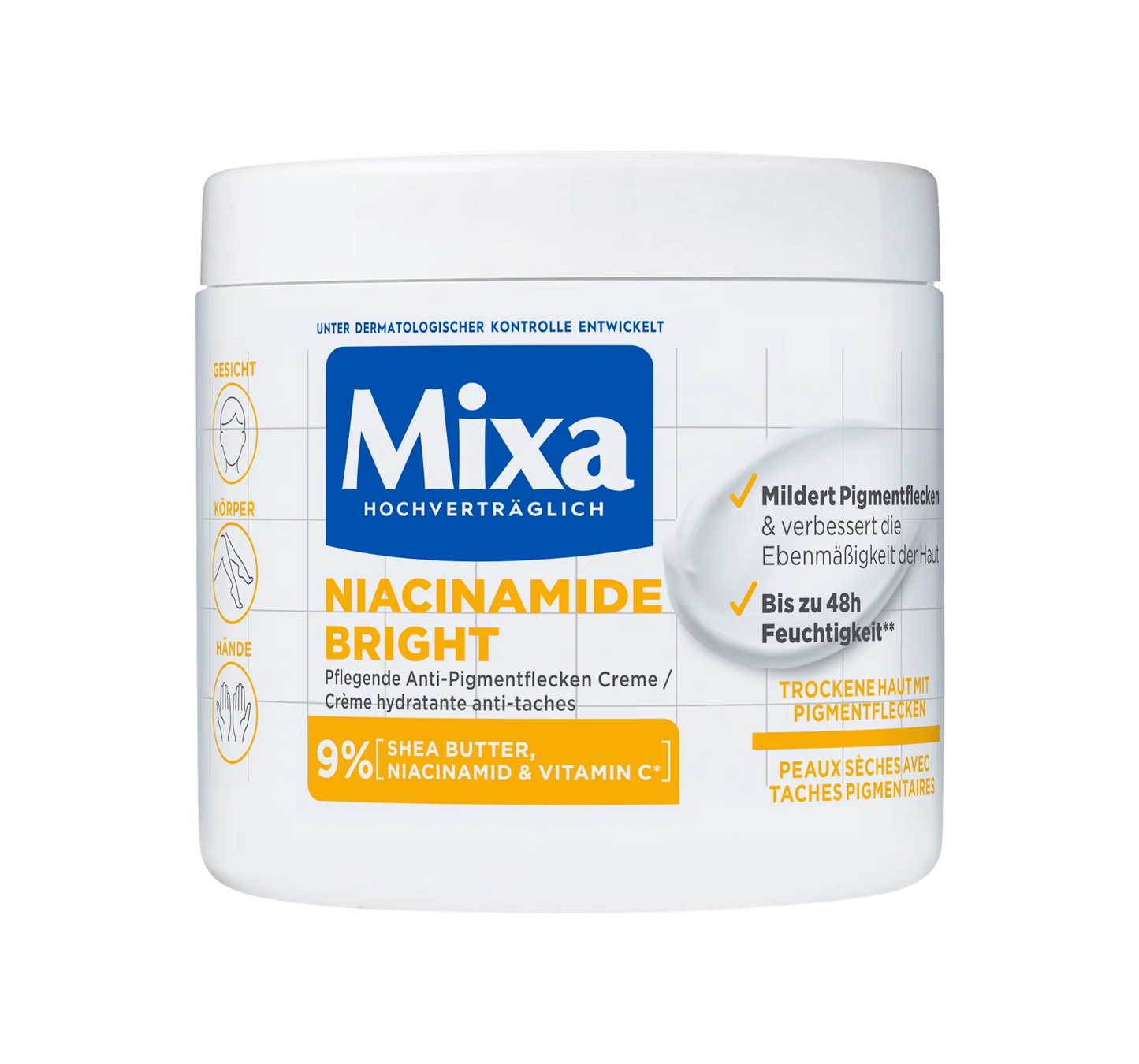 Niacinamide Bright Care Cream, 400 ml