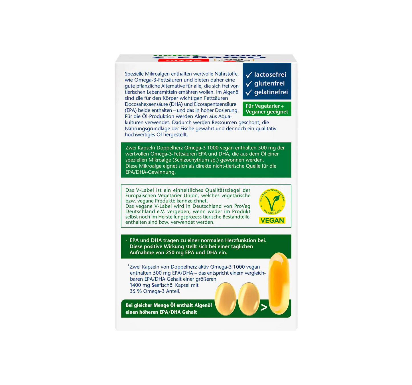 Omega-3 1000 Capsules 60 pcs, 42.9 g