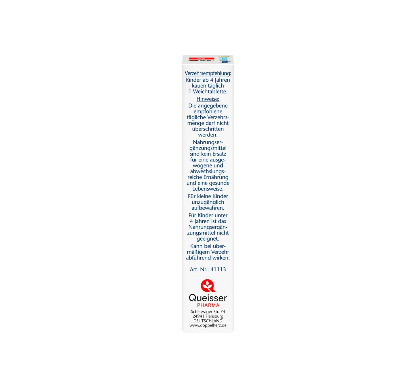 Omega-3 + Vitamina D3 Tabletas masticables para niños 27 piezas, 35,1 g