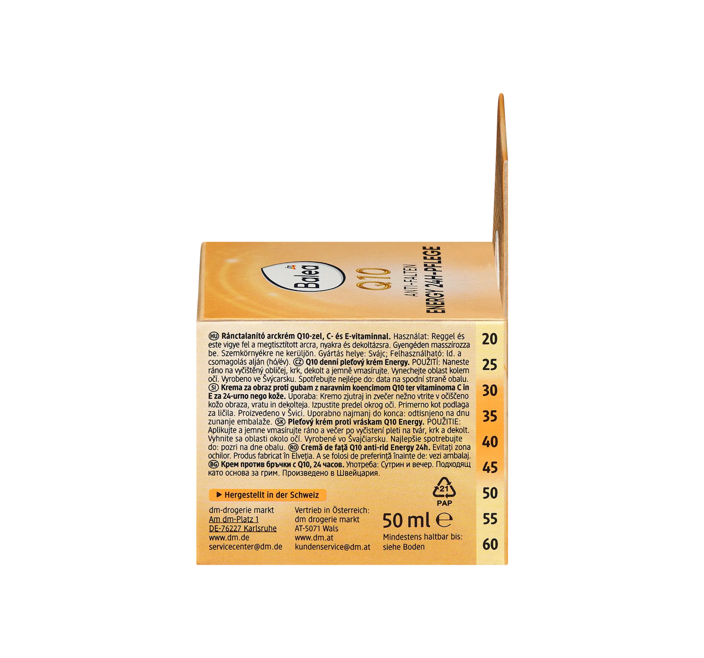 Q10 Anti-Wrinkle Energy 24H Care Face Cream, 50 ml