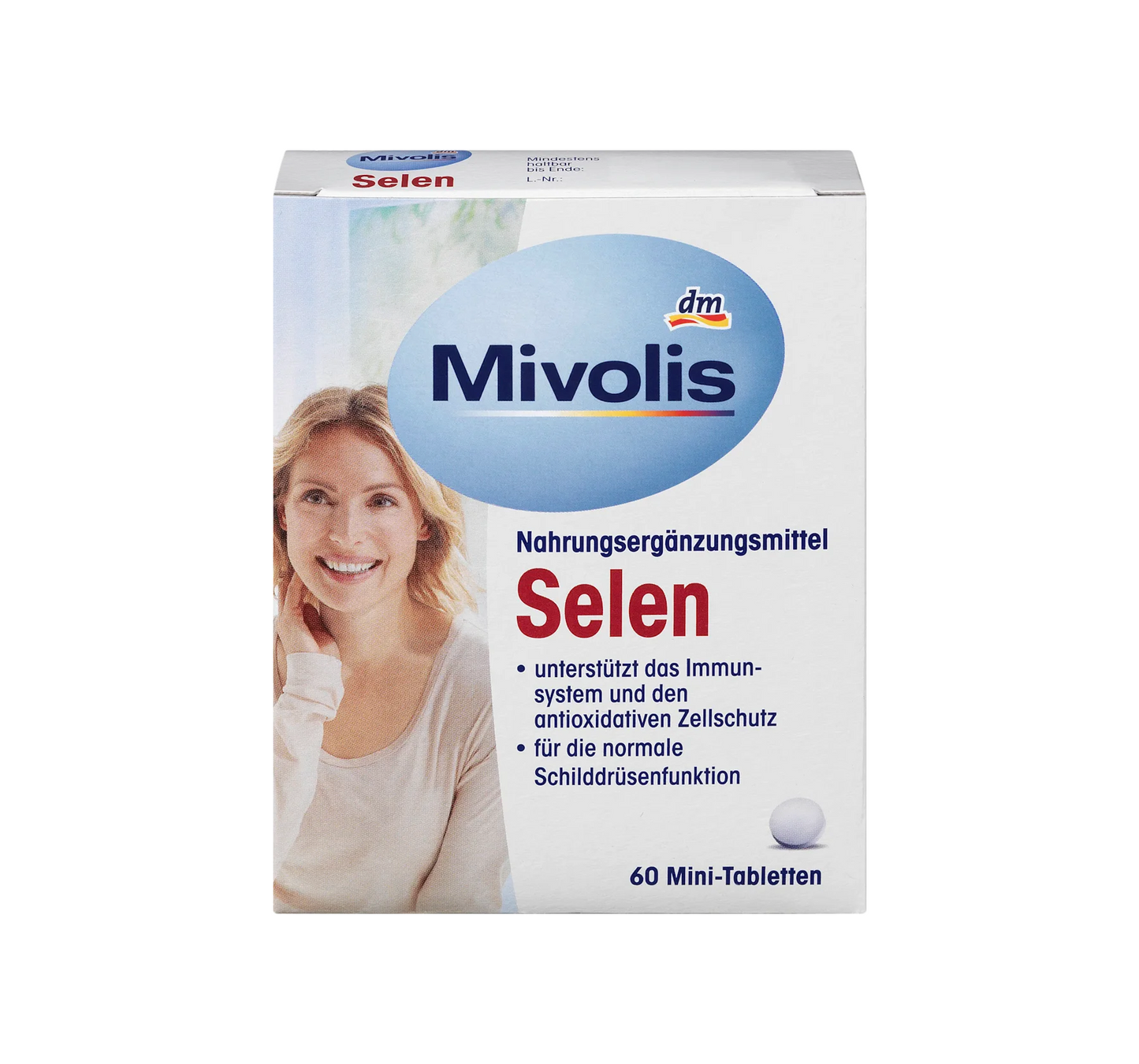 Sélénium, mini comprimés 60 pièces, 9 g