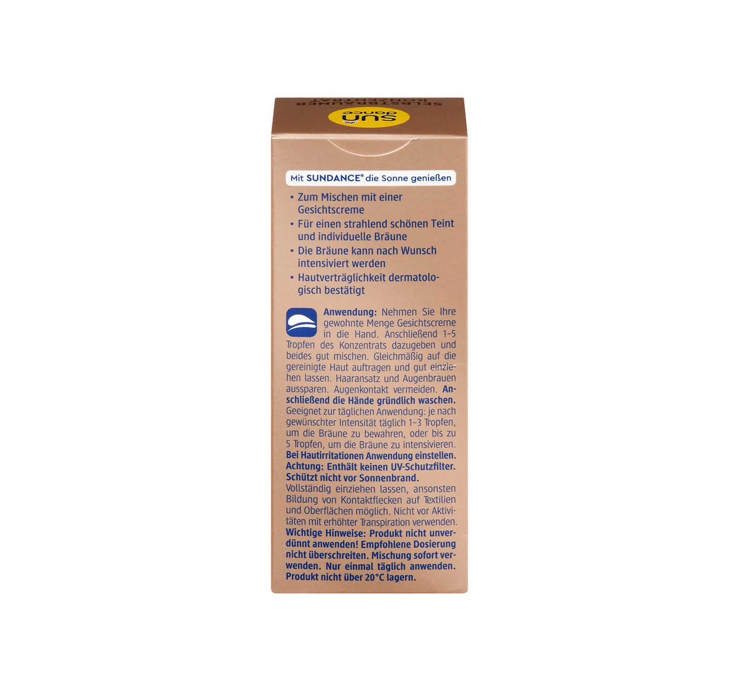 Self-tanning concentrate, 30 ml