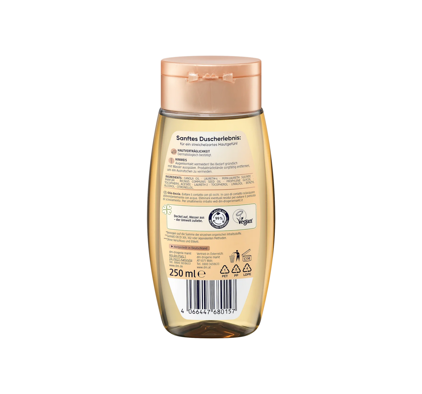 Dušiõli, 250 ml