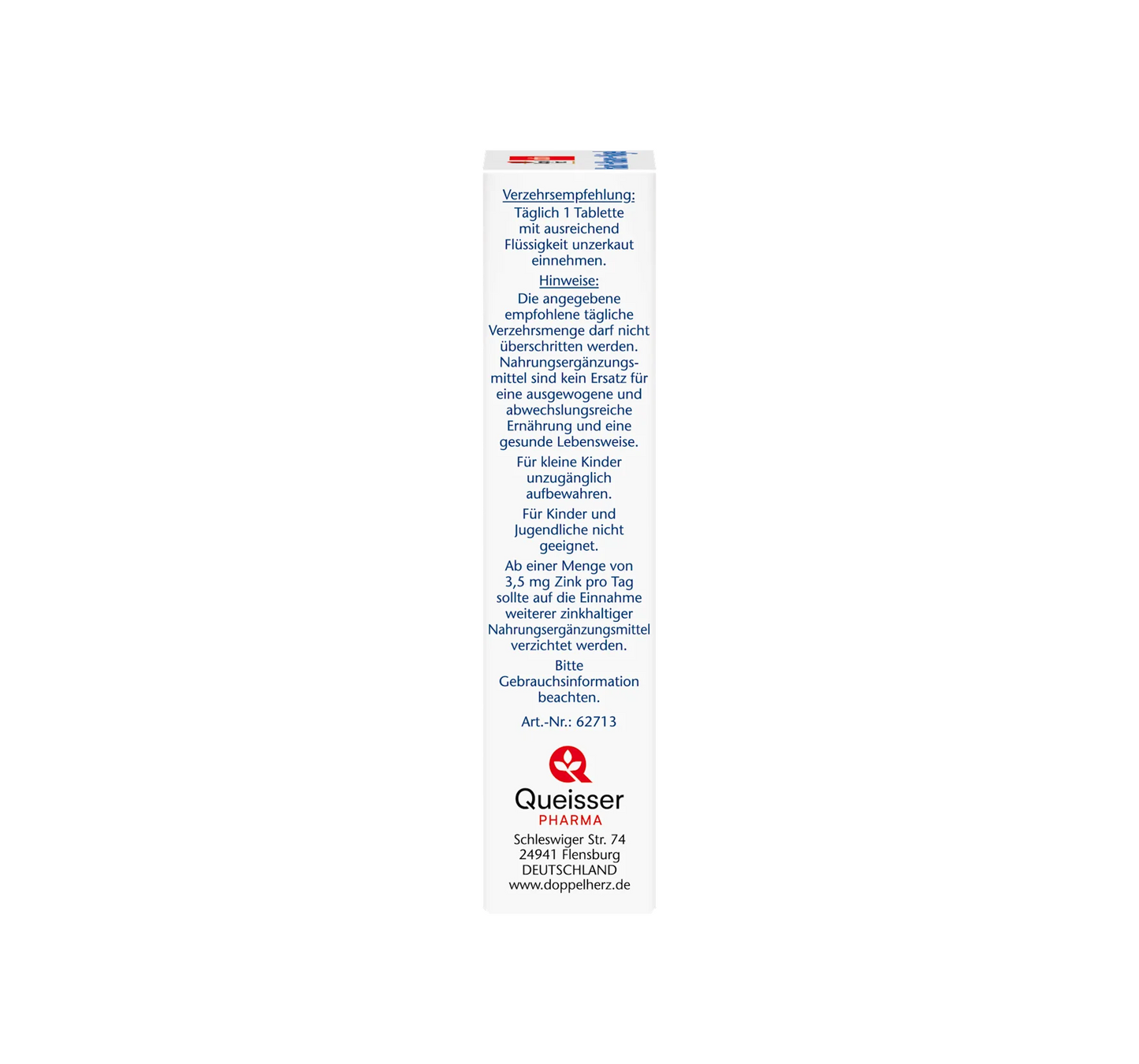 Comprimés Peau + Cheveux + Ongles (30 comprimés), 19,9 g