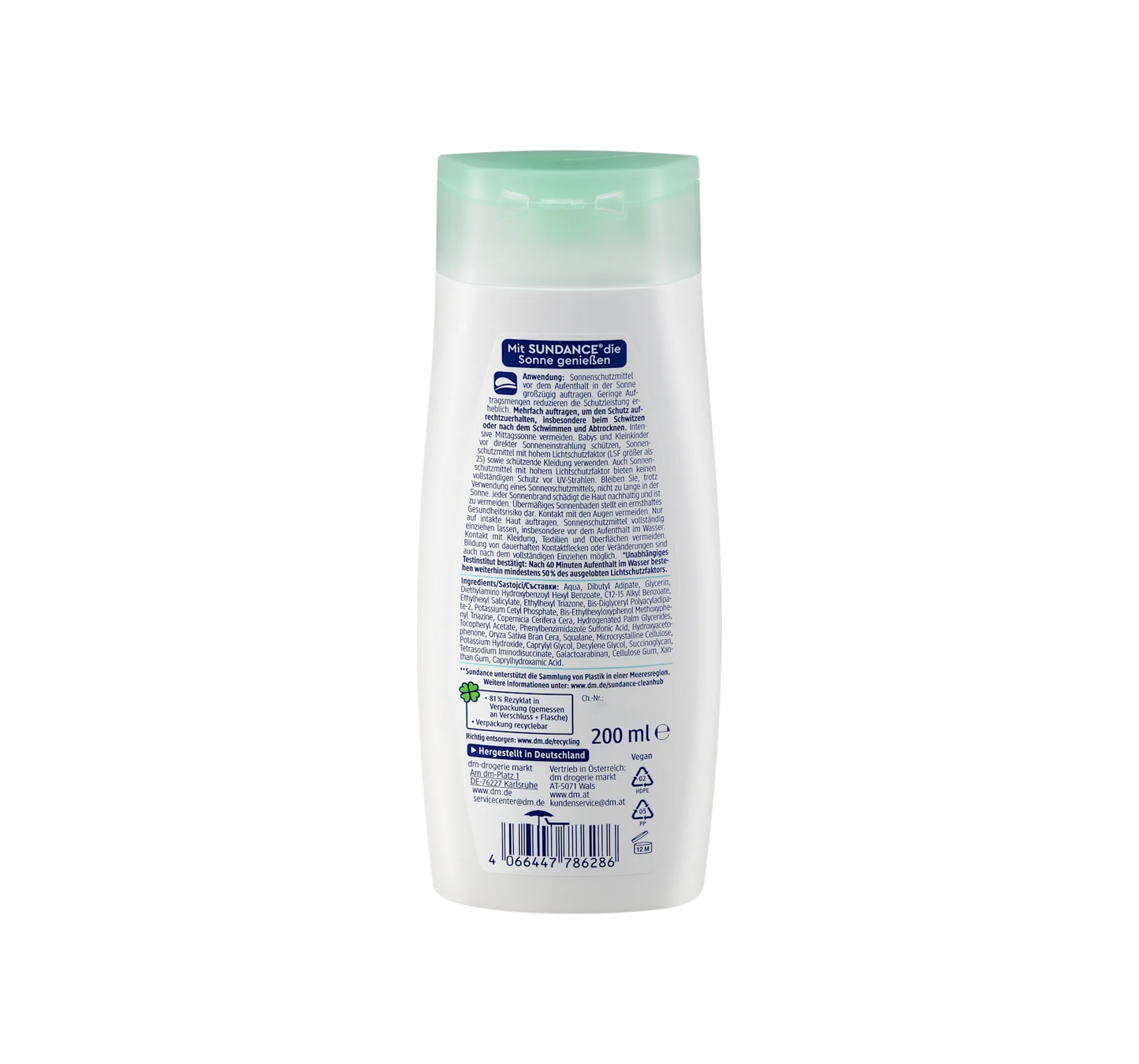 Sundance Sensitive Sun Balm SPF 50, 200 ml