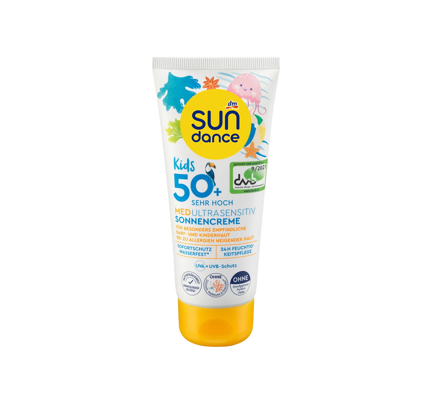 Solskyddsmedel för barn, MED ultrakänslig, SPF 50+, 100 ml