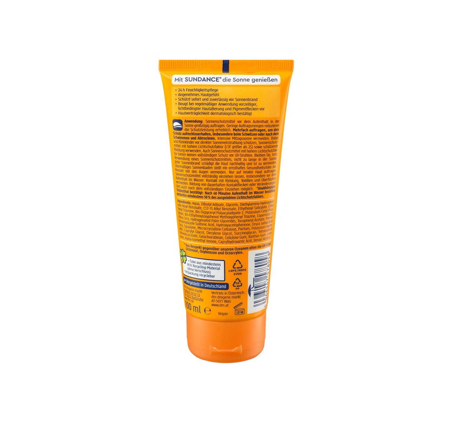 Sunscreen SPF 50, 100 ml