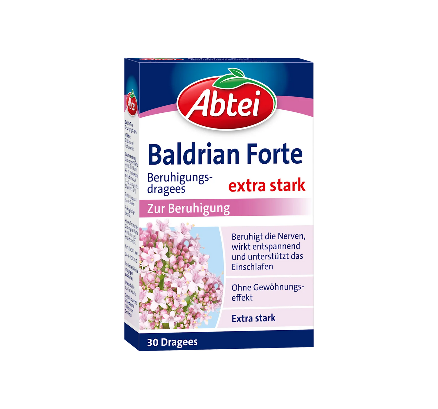 Comprimidos calmantes Valerian Forte, 30 unidades