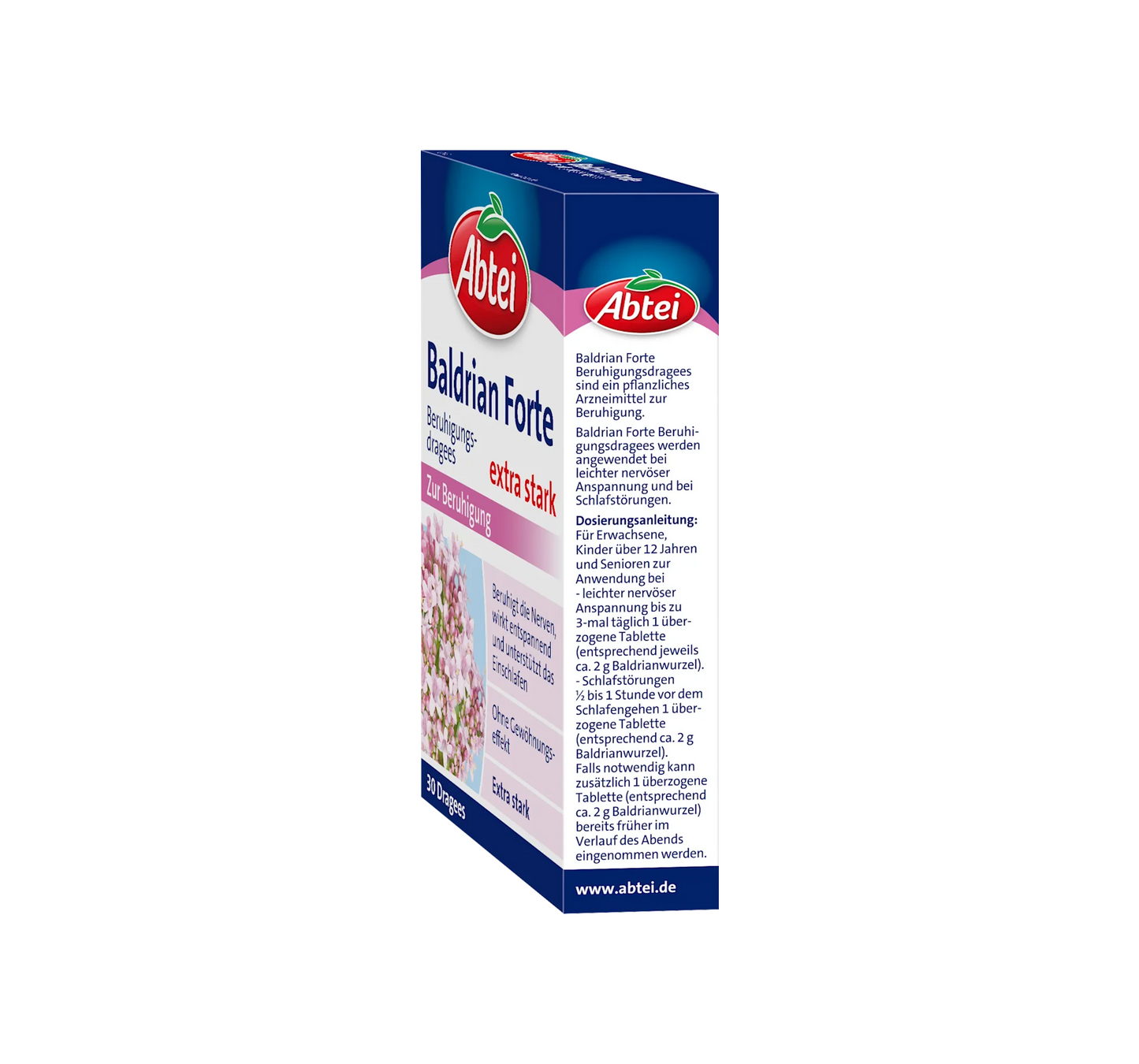 Comprimidos calmantes Valerian Forte, 30 unidades