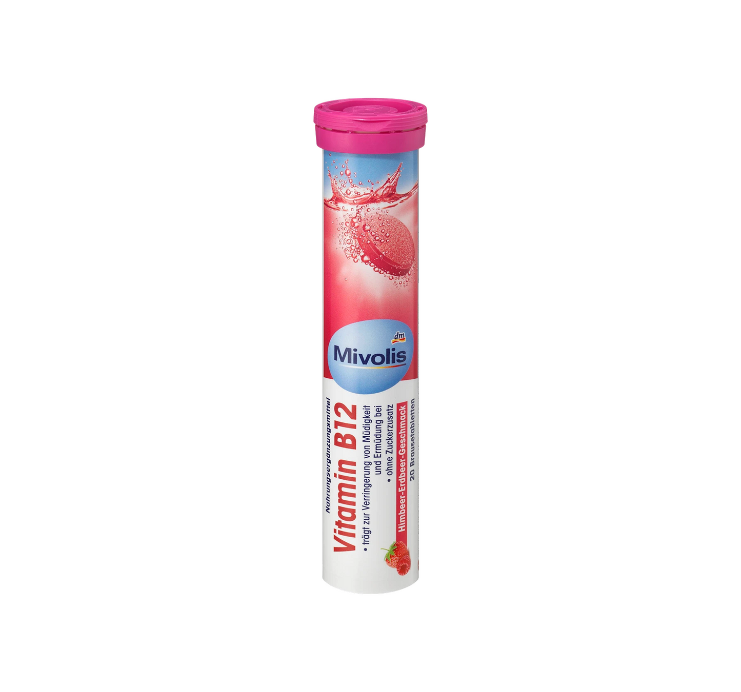 Vitamin B12 effervescent tablets 20 pcs, 82 g