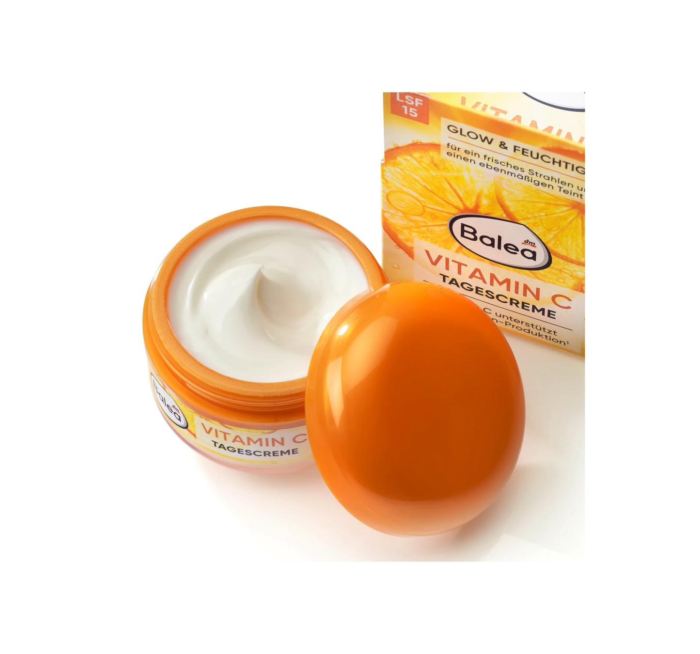 Crème visage à la vitamine C SPF 15, 50 ml