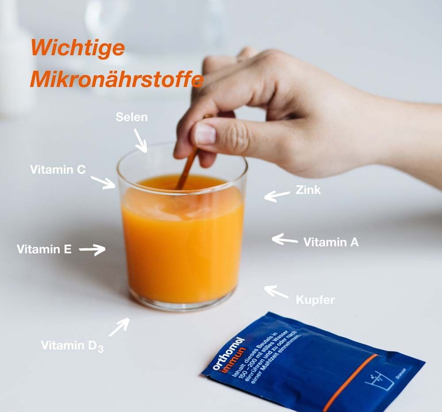 Orthomol Immun rakeet, 7 kpl