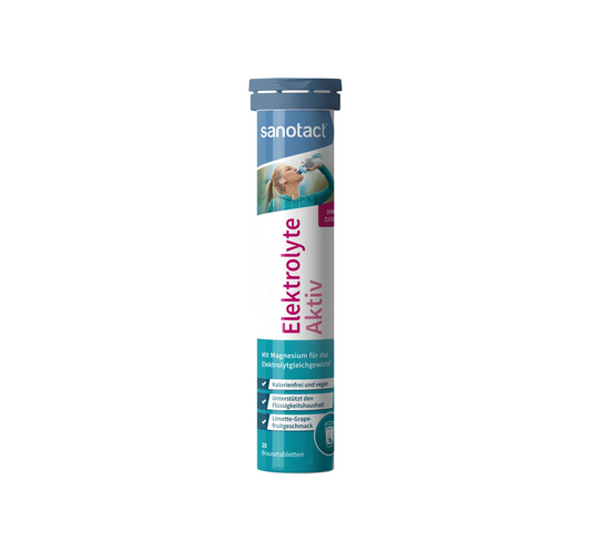 Comprimés effervescents électrolytiques actifs, 20 pièces, 82 g