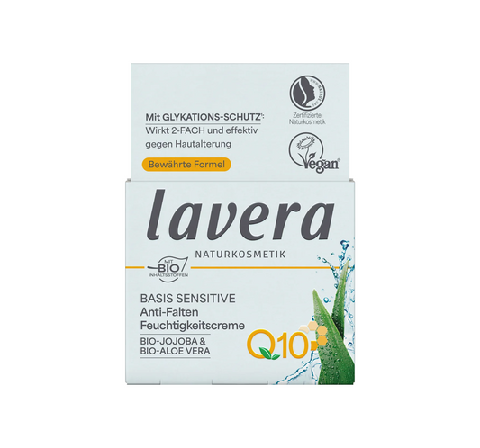 Anti-Wrinkle Moisturizing Cream Q10 Basis Sensitive, 50 ml