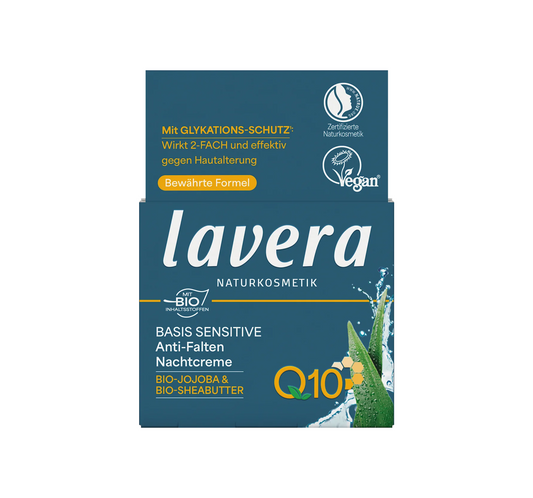 Anti-Wrinkle Night Cream Q10 Basis Sensitive, 50 ml
