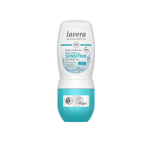 Deodorant Roll-on Natural & Sensitive, 50 ml