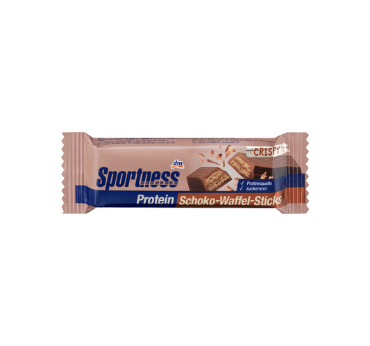 Gaufrette protéinée, bâtonnets de chocolat, 21,5 g