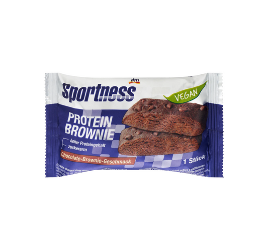 Brownie protéiné, saveur brownie au chocolat, végétalien, 75 g