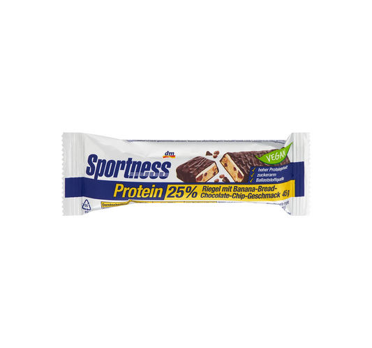 Barre protéinée 25 %, saveur pain aux bananes, 45 g