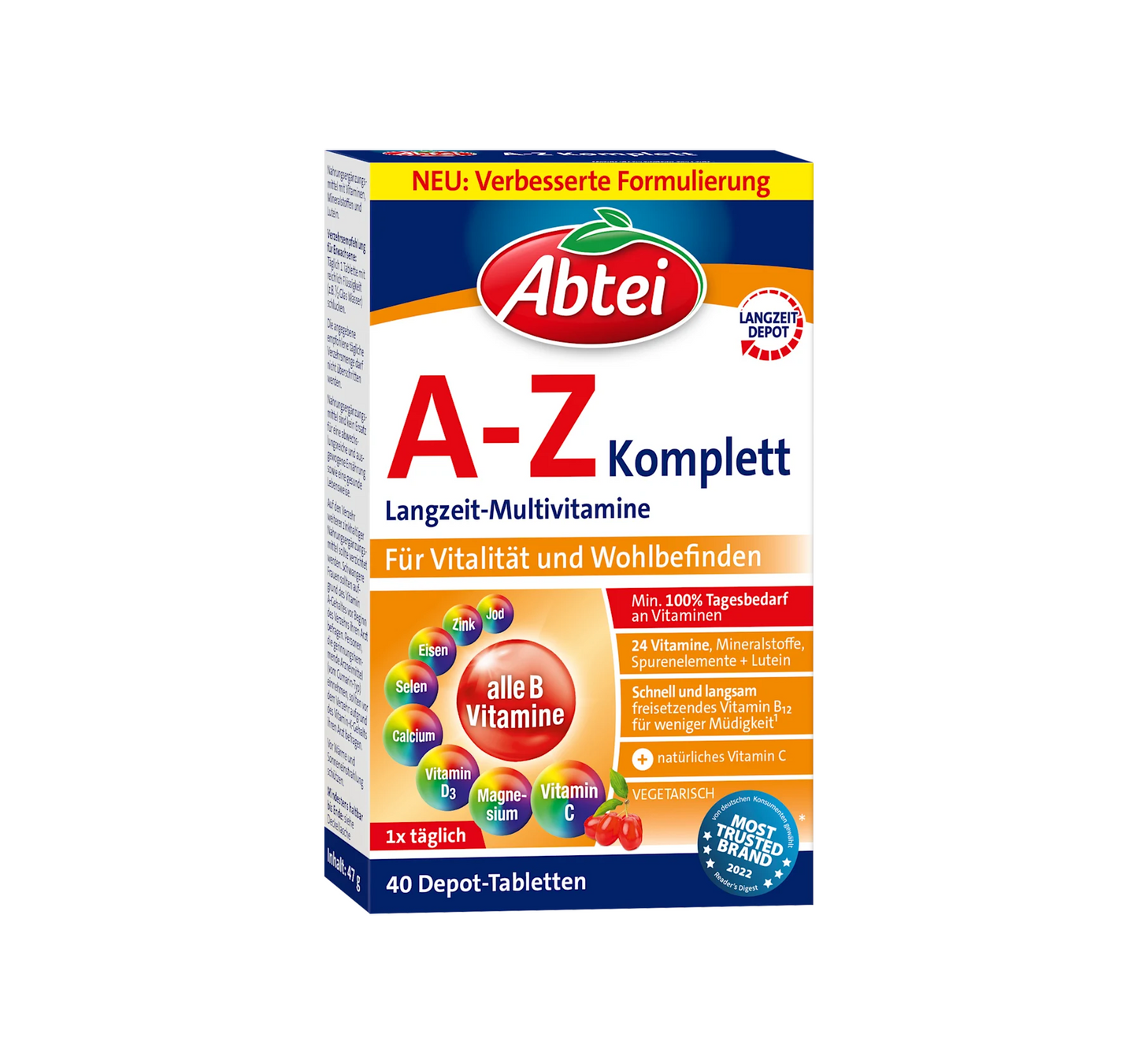 Comprimidos AZ Complete 40 unidades, 46 g