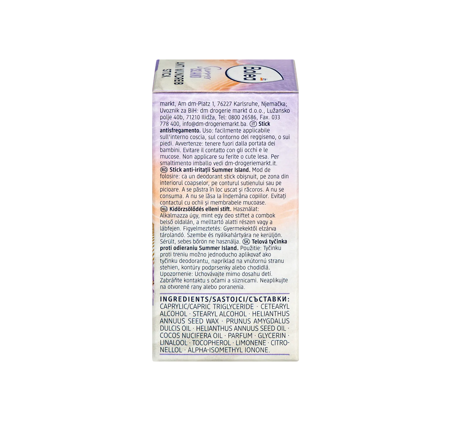 Anti-chafing stick Summer Island, 25 g