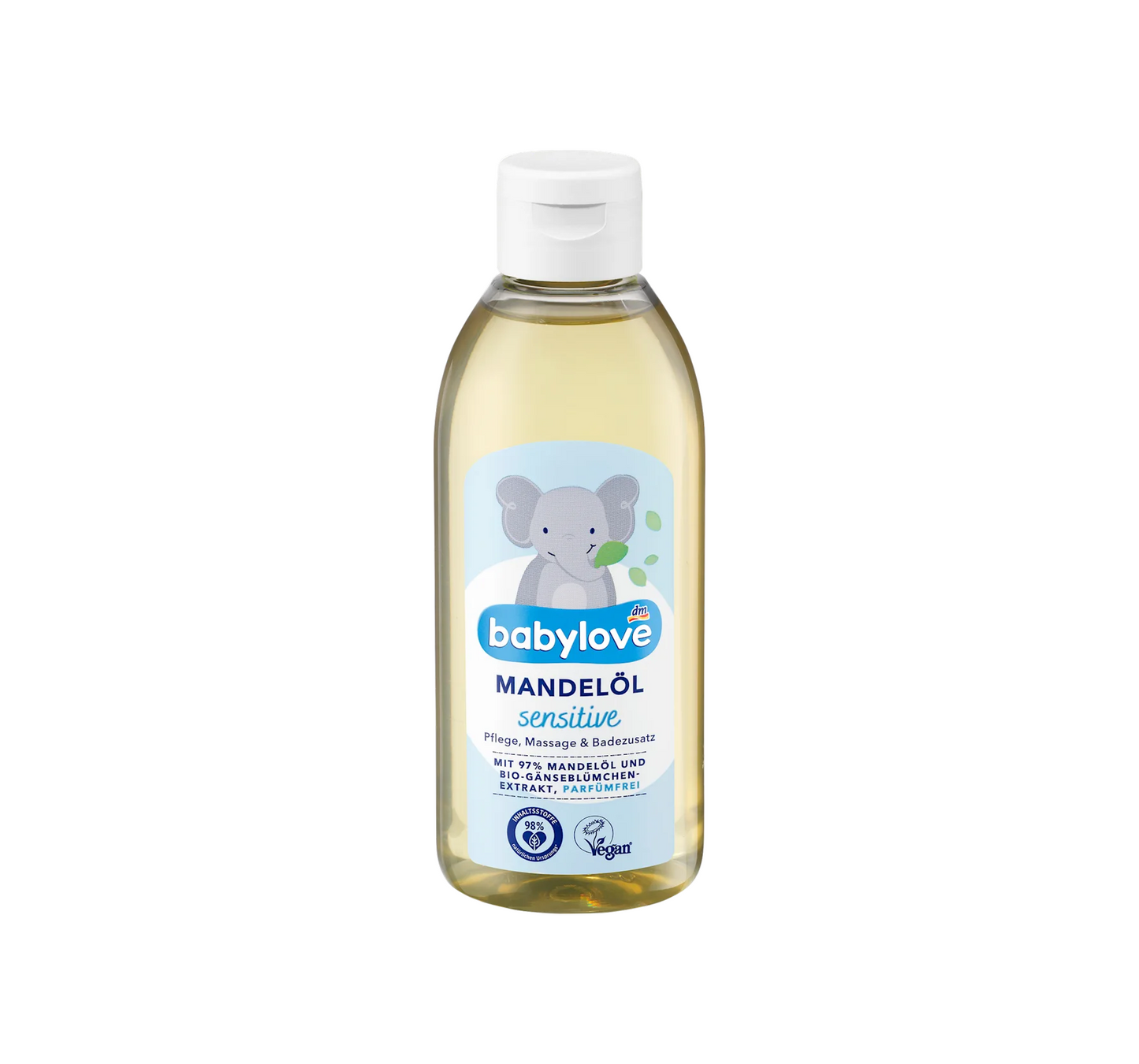 Aceite de almendras sensible, 250 ml