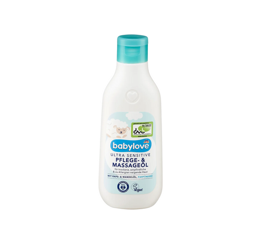 Baby Massage Oil & Care Ultra Sensitive, 250 ml
