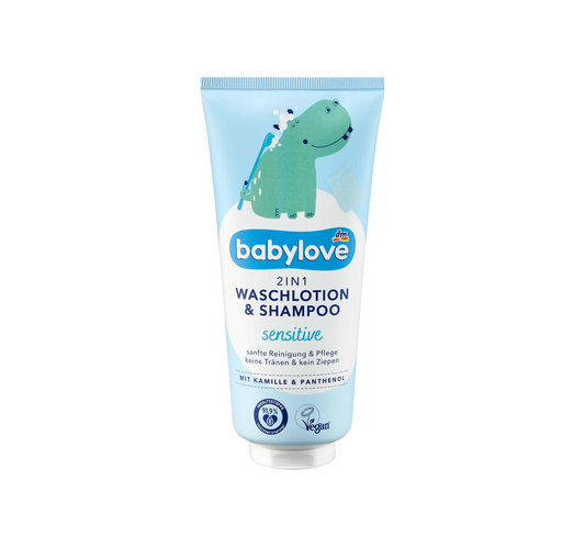 Baby Shampoo Shower & Wash Lotion 2-in-1, 200 ml