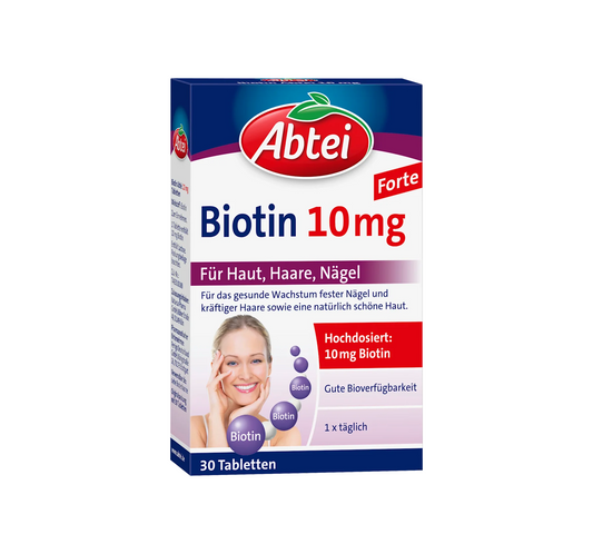 Comprimés de biotine, 30 pièces
