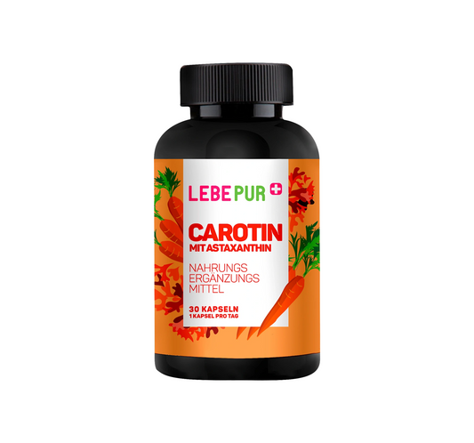 Carotene capsules 30 pieces, 15.36 g