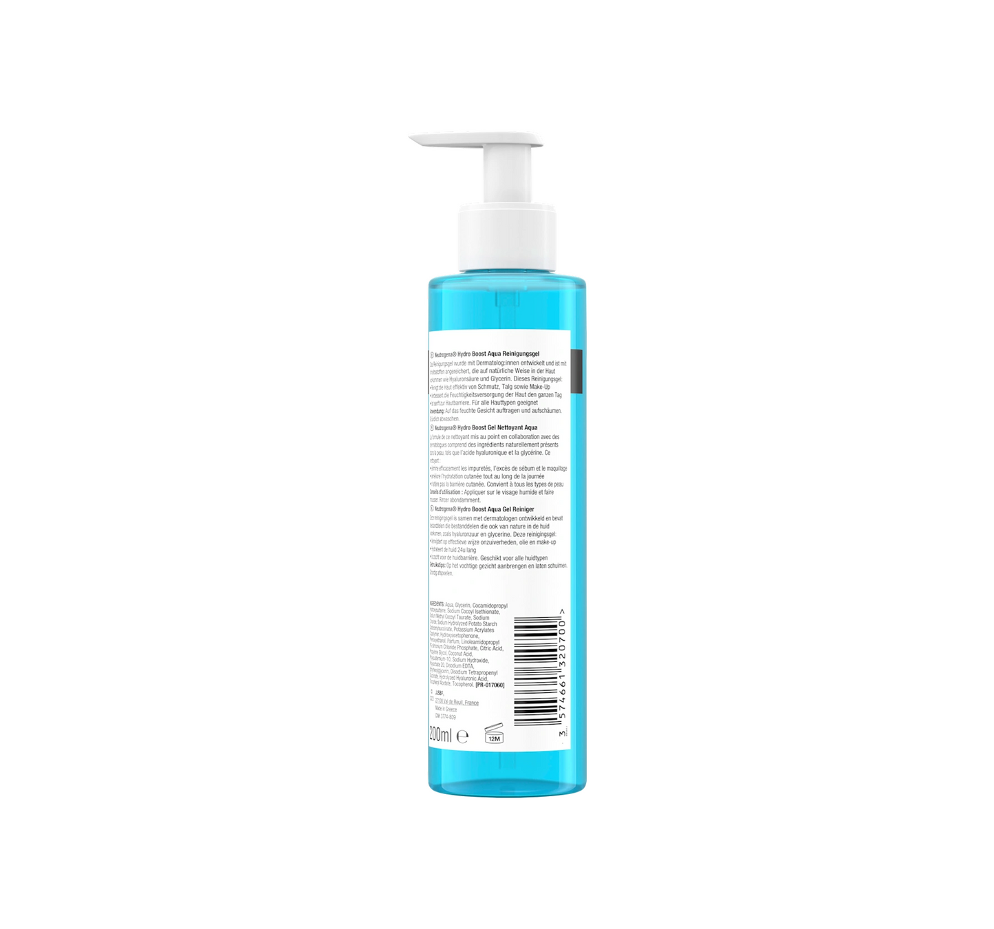 Gel de Limpeza Hydro Boost Aqua, 200 ml