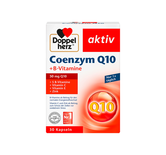 Koentsyymi Q 10 + B-vitamiinit kapselit 30 kpl, 12,5 g