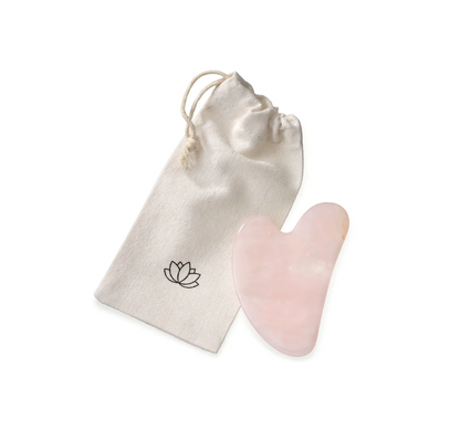 Gua Sha Y-sten Rosenkvarts, 1 st