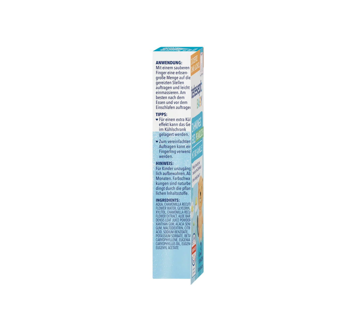 Herbal teething gel, 10 ml