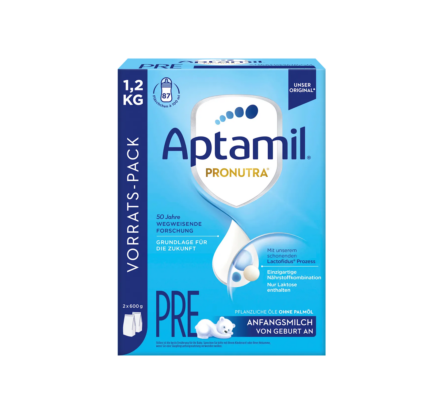 Initial milk Pre Pronutra from birth, 1.2 kg