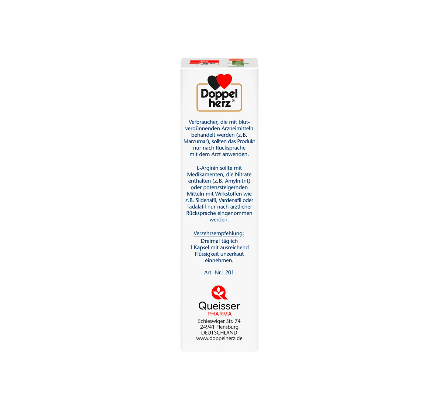 L-Arginine capsules, 30 pieces, 18.6 g