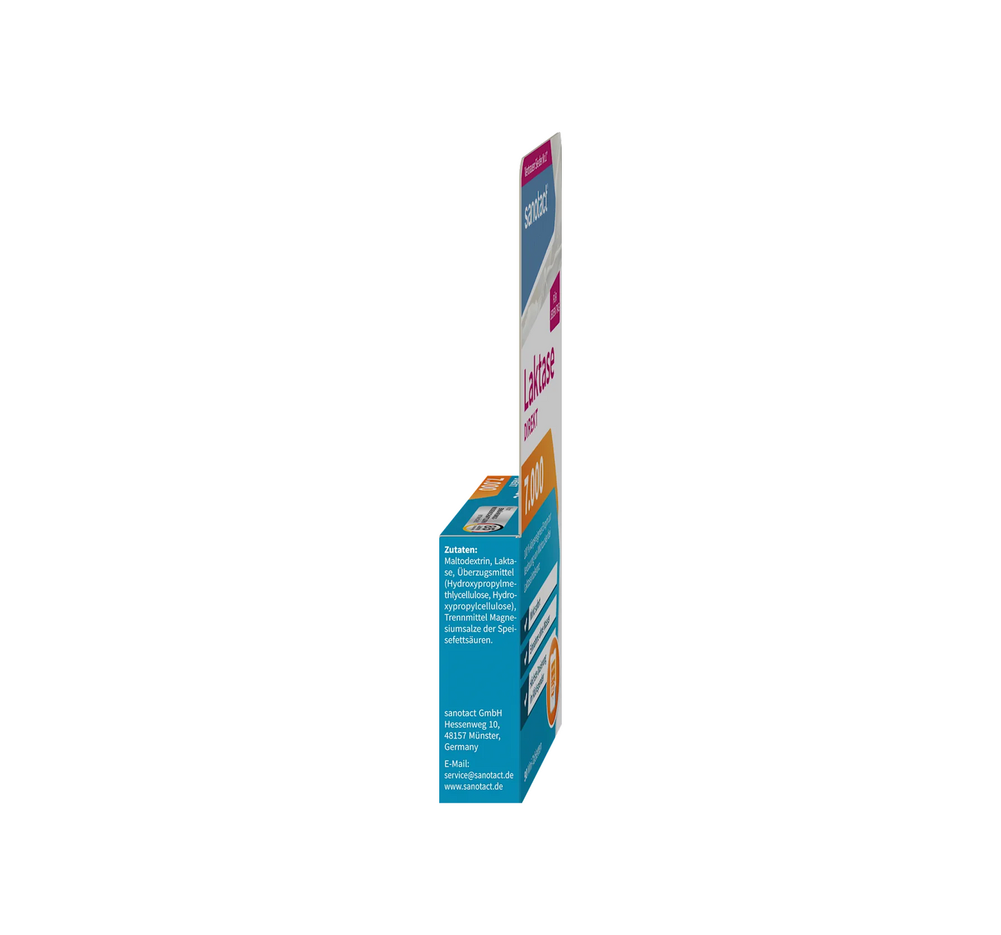 Comprimidos Mini Lactase 7000 Direct 90 unidades, 7,1 g