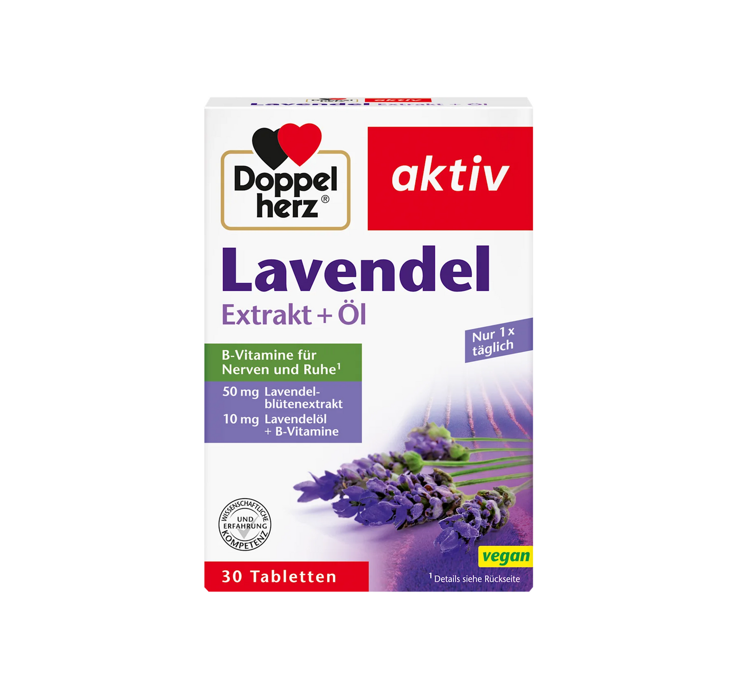 Tabletas de lavanda 30 uds, 23,1 g