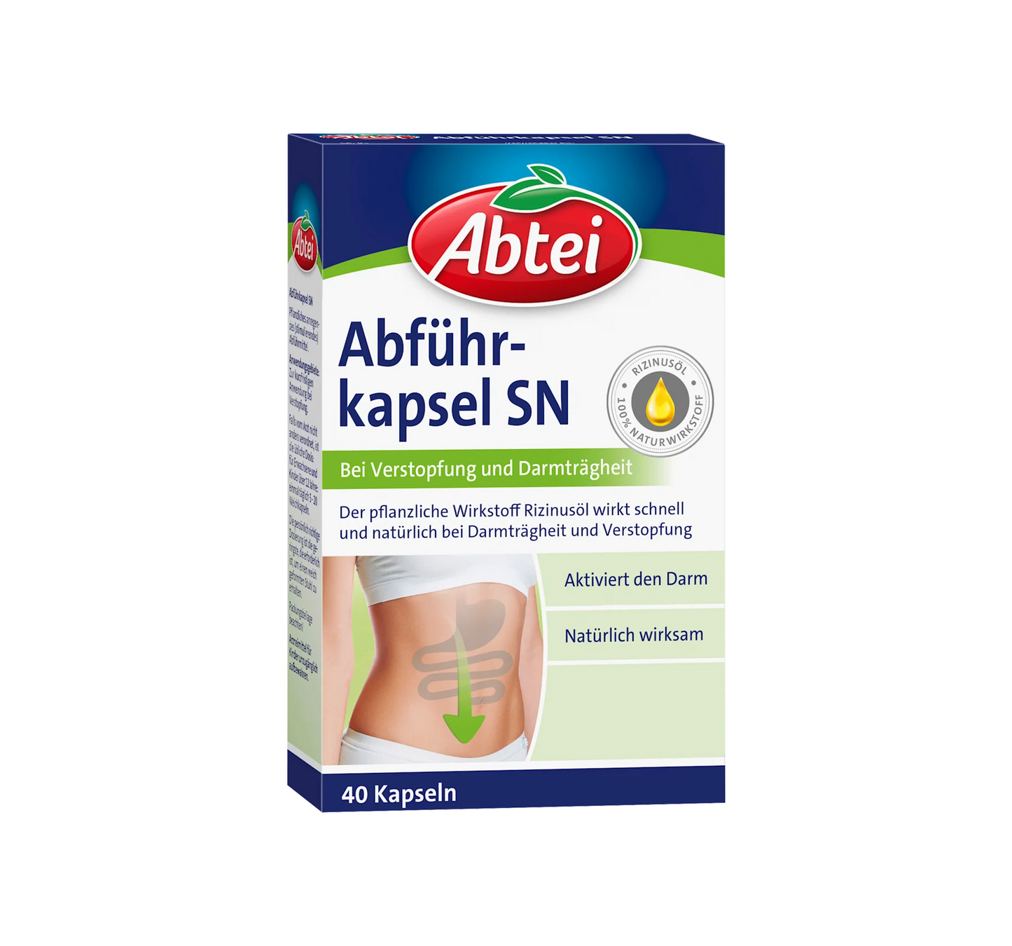 Laxative capsules, 40 pieces