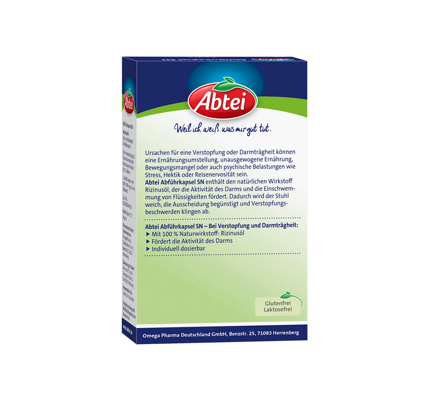 Laxative capsules, 40 pieces