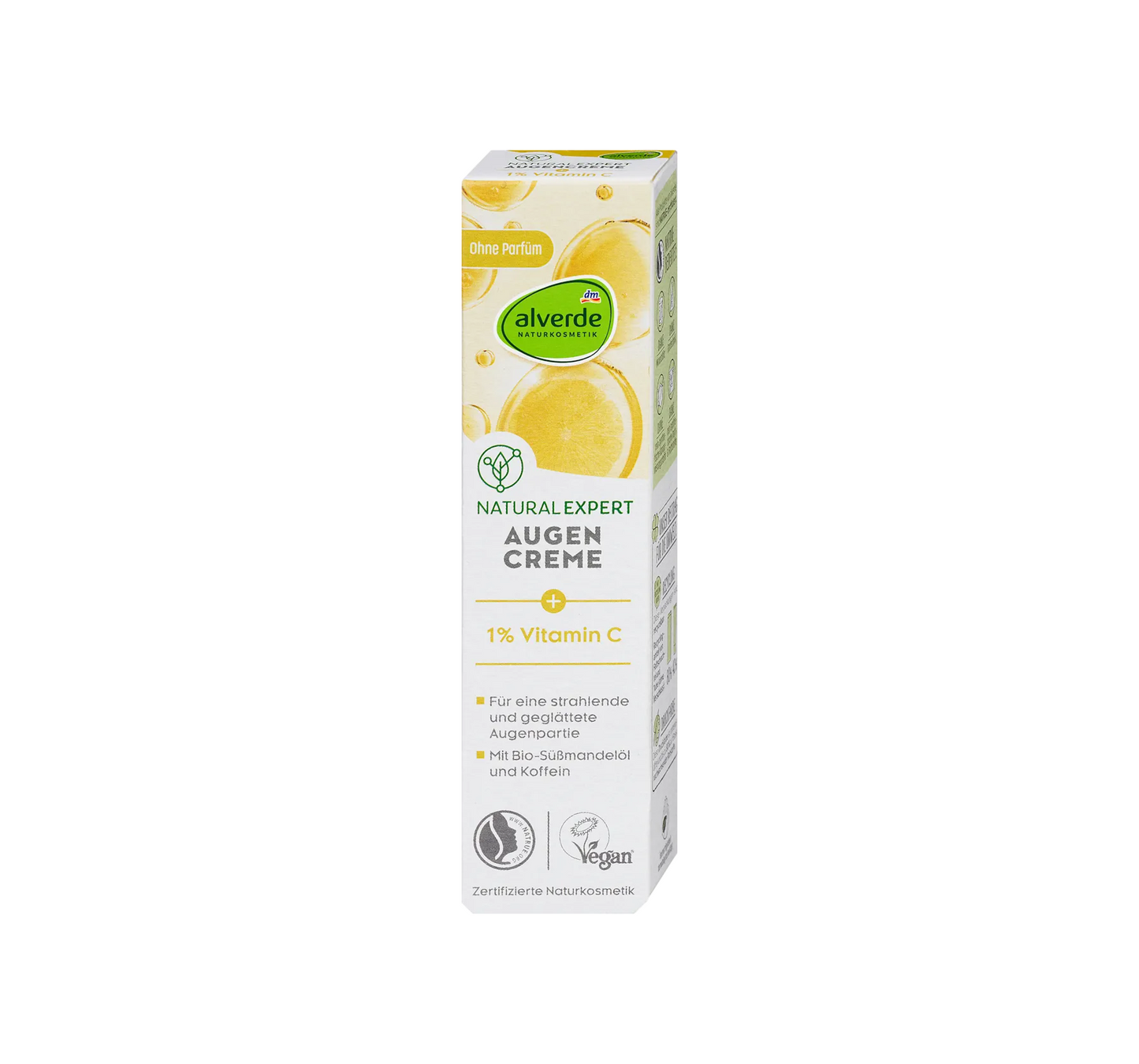 Crème contour des yeux à la vitamine C Natural Expert, 15 ml