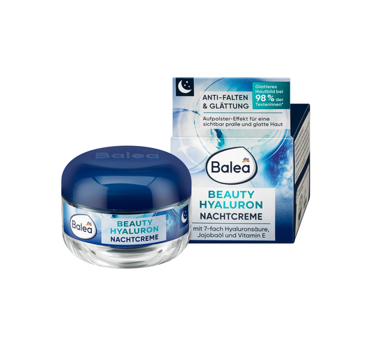 Crema de noche antiarrugas Beauty Hyaluron, 50 ml