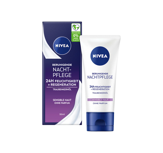 Öökreem Essentials Sensitive Skin, 50 ml